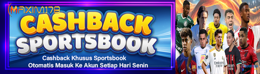 PROMO SPORTSBOOK CASHBACK MINGGUAN